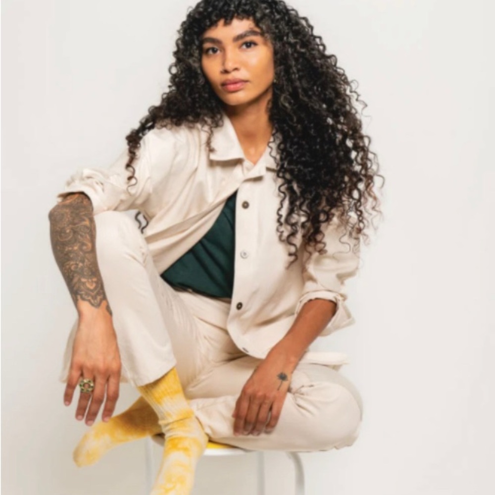 Sophia Roe Tilit chore jacket with elbow patches